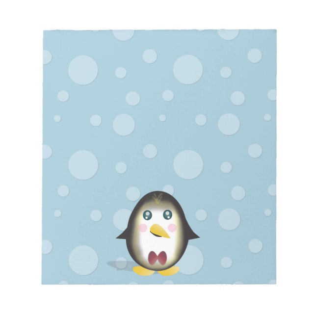 Chillin' Penguin Notepad (Front)