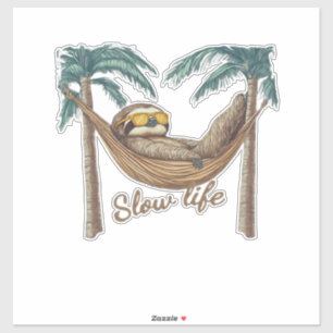 Chillin' Sloth in a Hammock Oversized T-Shirt