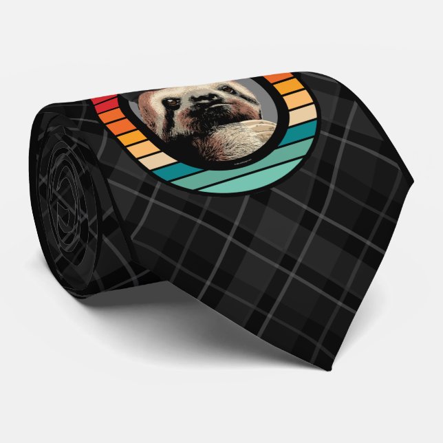 Chillin’ Sloth Tie (Rolled)
