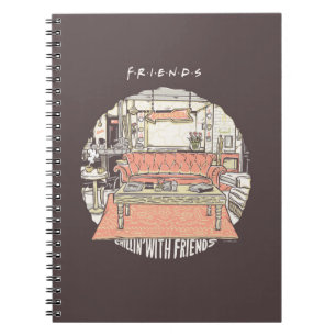 Chillin' with FRIENDS™ Cartoon Notebook