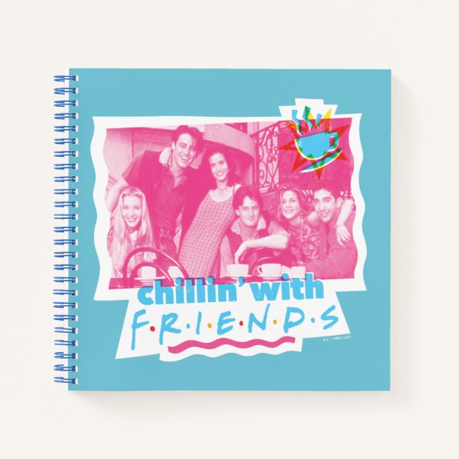 Chillin' with FRIENDS™ Notebook (Front)