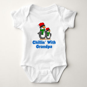 Chillin' With Grandpa Baby Bodysuit