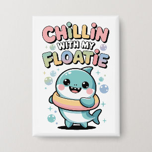 Chillin’ with My Floatie Shark Baby Kids