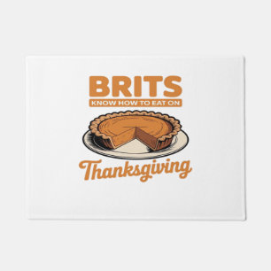 Chillin With My Turkeys Thanksgiving Family Essent Doormat