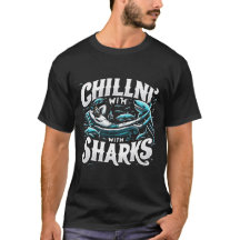 Chillin’ with Sharks, Funny Shark Cage Diver