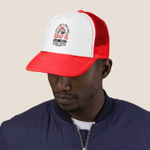 Chilling and grilling dad's bar and grill design 2 trucker hat