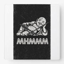 Chilling Buddha MHMM Wall Clock