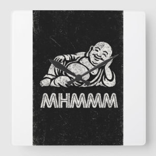 Chilling Buddha MHMM Wall Clock
