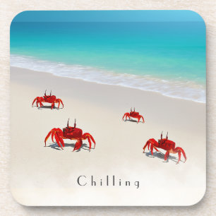 Chilling – Customisable Cute Cork Coaster