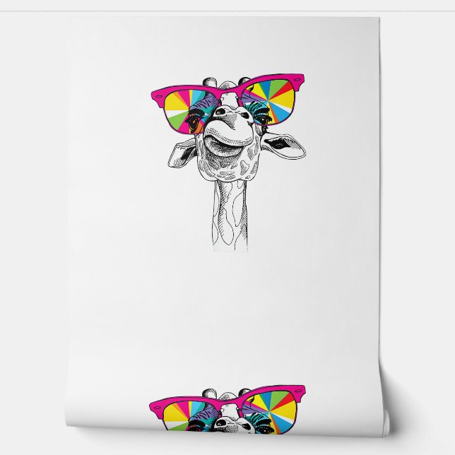 Chilling Giraffe  Wallpaper (Unrolling)