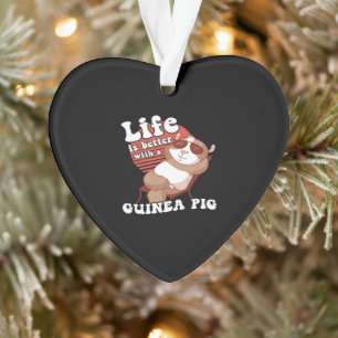 Chilling Guinea Pig Life Is Better With Guinea Pig Ornament