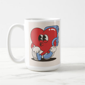 Chilling Heart Design Mug