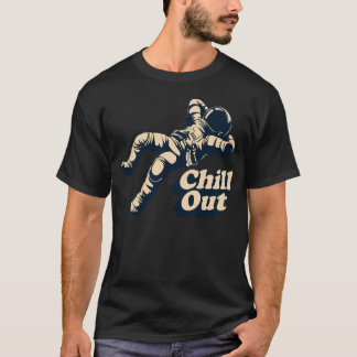 Chilling Out Astronaut T-Shirt