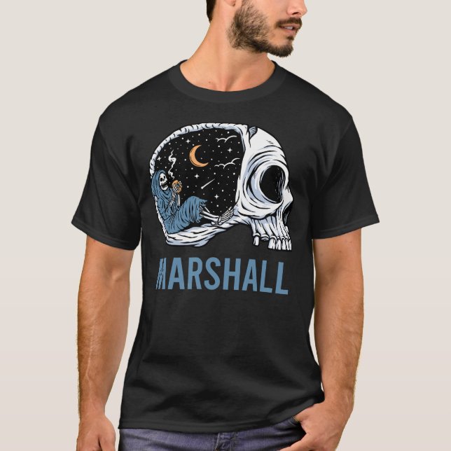 Chilling Skeleton Marshall T-Shirt (Front)