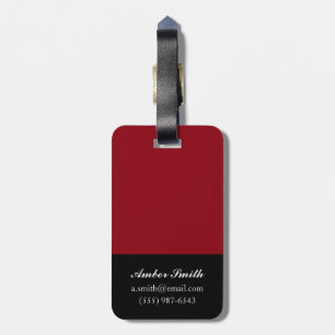Chillis 2010 luggage tag