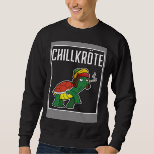 Chillkröte Couple Weed Sweatshirt