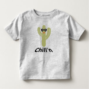 Chill'n Cactus Design - Toddler Fine Jersey T-Shir Toddler T-Shirt