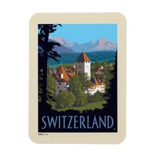 Chillon Castle Switzerland Magnet