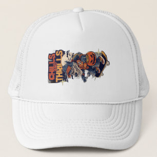 Chills and Thrills Werewolf Skateboard hat