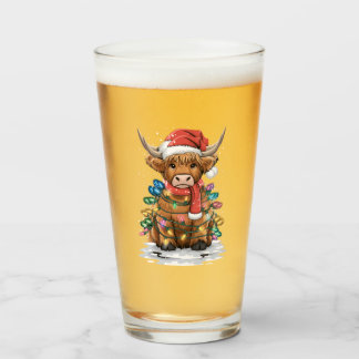 Chilly Bear Winter Mug Glass