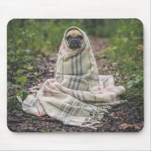 Chilly doggy mouse pad