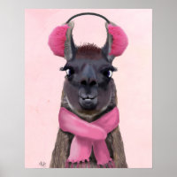 Chilly Llama Pink