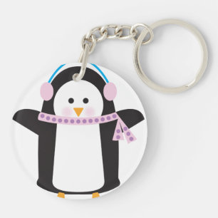 Chilly Penguin Key Ring