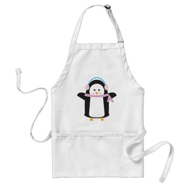 Chilly Penguin Standard Apron (Front)