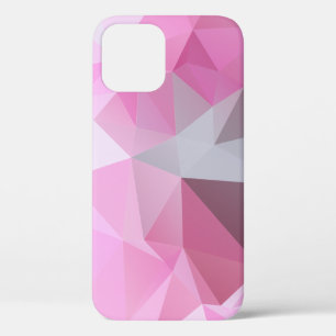 Chilly Pink Pyramid Abstract Pattern Case-Mate iPh iPhone 12 Case
