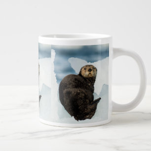 Chilly Sea Otter Large Coffee Mug
