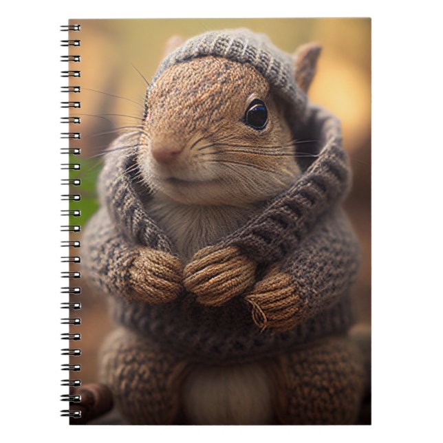Chilly Squirrel Notebook (Front)