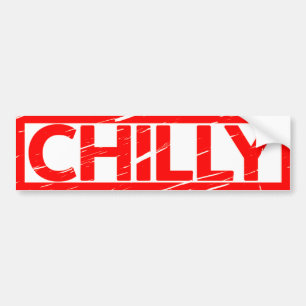 Chilly Stamp Bumper Sticker