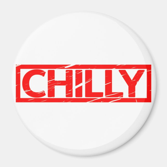 Chilly Stamp Magnet (Front)