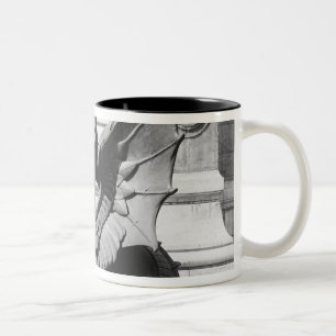 Chimaera from the St. Michel fountain, Paris Two-Tone Coffee Mug