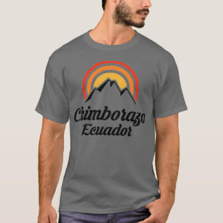 Chimborazo Ecuador  Mountains Hiking Souvenir Tour T-Shirt