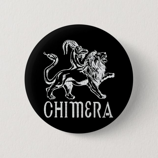Chimera 6 Cm Round Badge (Front)