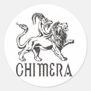 Chimera Classic Round Sticker