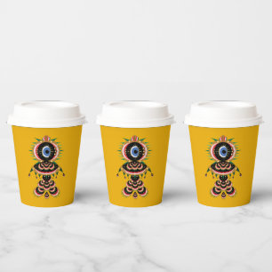 Chimera - Fish Bird 8oz Paper Cups