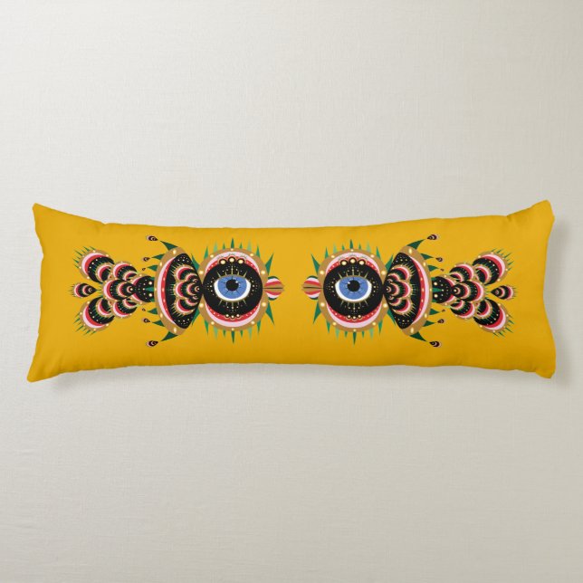 Chimera - Fish Bird Body Pillow (Front)