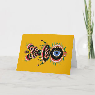 Chimera - Fish Bird Greeting Card