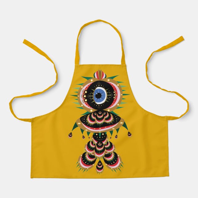 Chimera - Fish Bird Small Apron (Front)