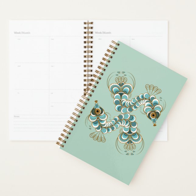 Chimera - Peacock Seahorse Planner (Display)