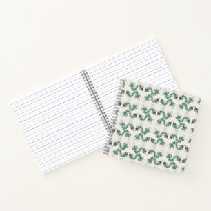 Chimera - Peacock Seahorse Square Notebook