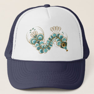 Chimera - Peacock Seahorse Trucker Hat (12 colours
