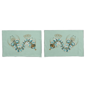 Chimera - Peacock Standard Pillowcases