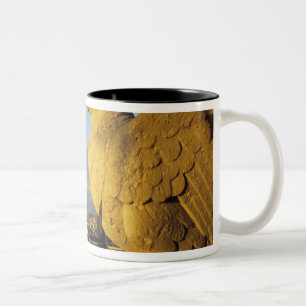 Chimera, re Dame Cathedral, Paris, France Two-Tone Coffee Mug