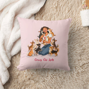 Chimigos - Crazy Chi Lady - Chihuahua Cushion