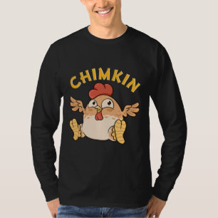Chimkin Fat Derpy Chicken Meme T-Shirt