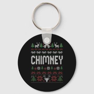 Chimney And I'm Coming Down The Chimney Tonight Key Ring