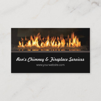 Chimney & Fireplace  Business Card